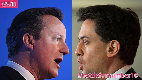 Ed Miliband and David Cameron