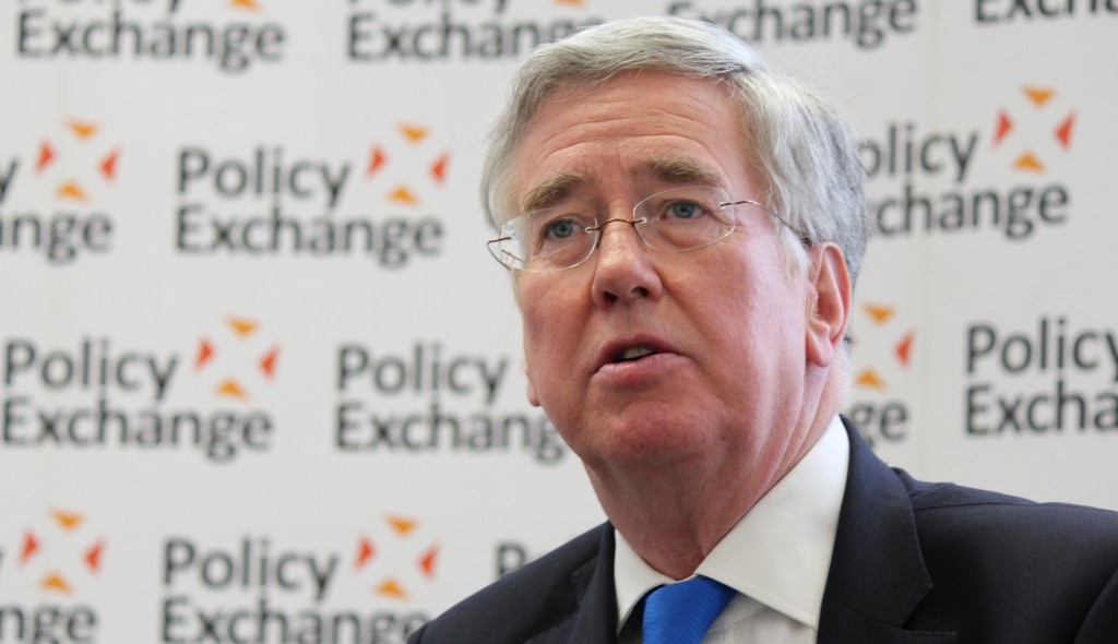 Michael Fallon conservative defence minister