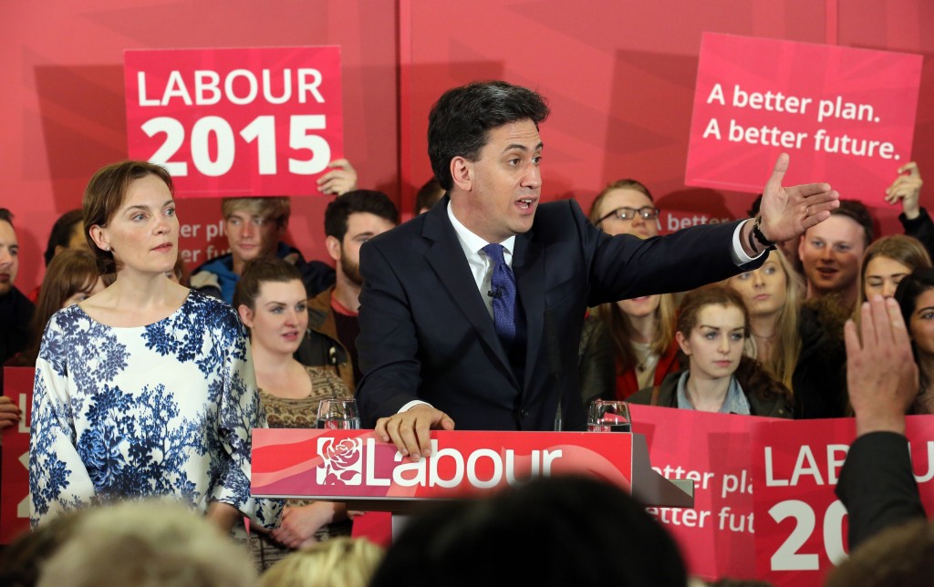 Ed Miliband in Leeds